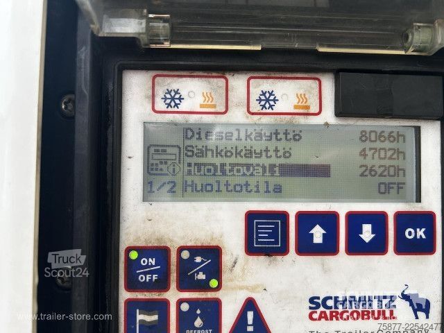 Kylmäkuljetuspuoliperävaunu Schmitz Cargobull Reefer Multitemp Taillift
