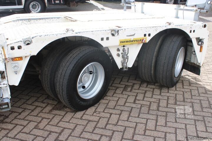 Semi-dieplader Faymonville extentadable 20m + disconnectable front + 42000...