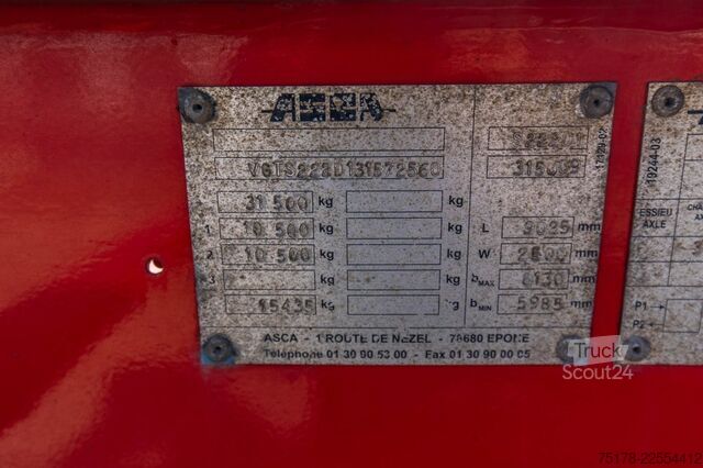 Sistemul BDF ASCA BI-TRAIN 20''+ SELLETTE/FIFTH WHEEL