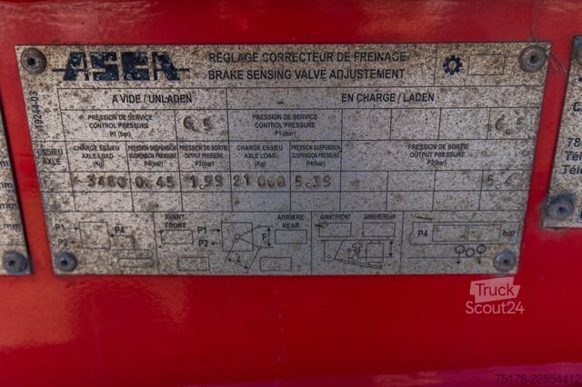 Sistemul BDF ASCA BI-TRAIN 20''+ SELLETTE/FIFTH WHEEL