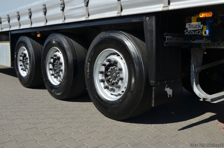 Semirimorchio con telone Schmitz Cargobull 2023/OŚ PODNOSZONA/ CODE XL / Z NIEMIEC/ 3300