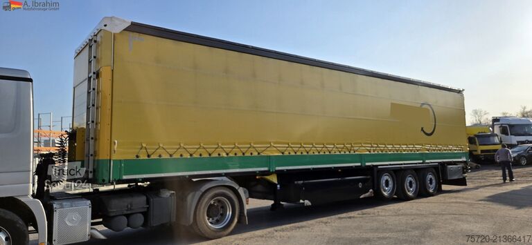 Semi-remorque bâchée Schmitz Cargobull S01 Liftachse | Palettenkasten