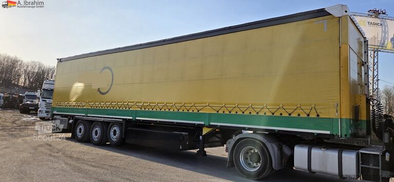 Semi-remorque bâchée Schmitz Cargobull S01 Liftachse | Palettenkasten