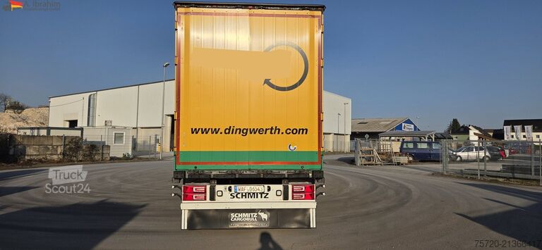 Semi-remorque bâchée Schmitz Cargobull S01 Liftachse | Palettenkasten