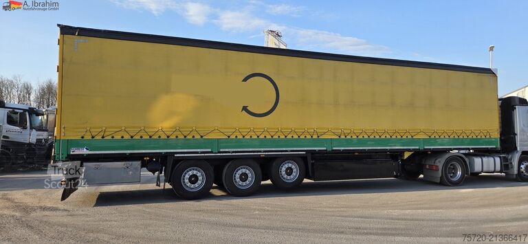 Semi-remorque bâchée Schmitz Cargobull S01 Liftachse | Palettenkasten