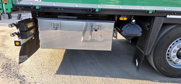 Semi-remorque bâchée Schmitz Cargobull S01 Liftachse | Palettenkasten