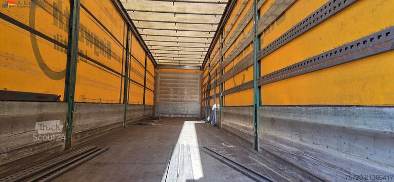 Semi-remorque bâchée Schmitz Cargobull S01 Liftachse | Palettenkasten