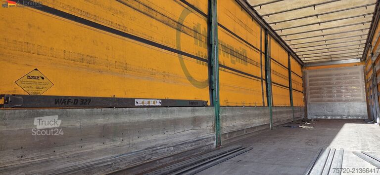 Semi-remorque bâchée Schmitz Cargobull S01 Liftachse | Palettenkasten