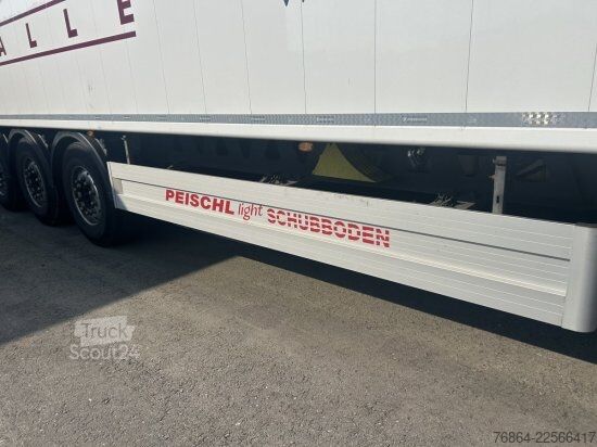 Semirreboque com piso móvel  PEISCHL 3ESPOS, SCHUBBODEN,  SAF-ACHSEN, FUNK, LIFTACHSE, 6MM BODEN