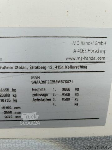 Semi-reboque porta-carroçaria amovível FLIEGL 30 FT CONTAINER KIPPCHASSIS ,ALUFELGEN