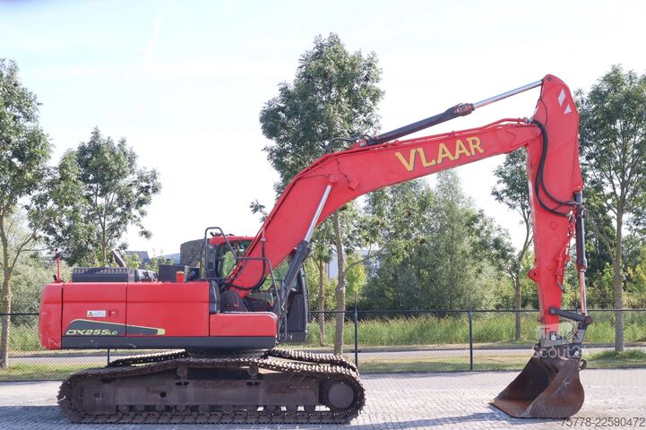 Tela-alustainen kaivinkone Doosan DX255LC -3 | TILT BUCKET | SKELETON BUCKET | DI...