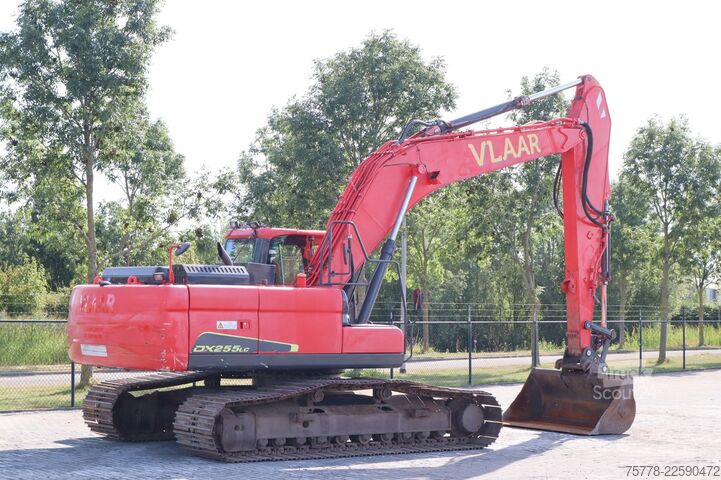 Tela-alustainen kaivinkone Doosan DX255LC -3 | TILT BUCKET | SKELETON BUCKET | DI...