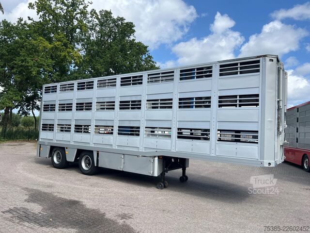 Transport de bétail Berdex TO 180 S Berdex Veewagen Livestock Weeglift