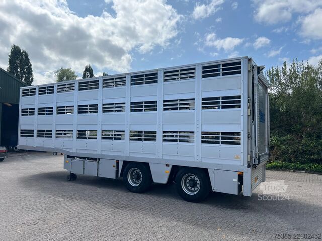 Transport de bétail Berdex TO 180 S Berdex Veewagen Livestock Weeglift