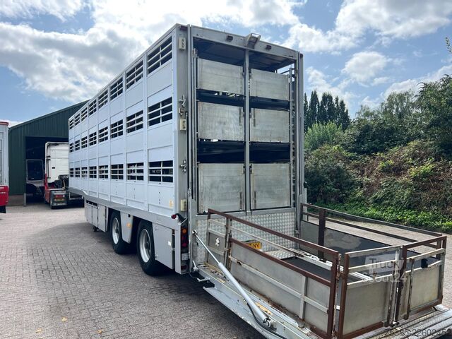 Transport de bétail Berdex TO 180 S Berdex Veewagen Livestock Weeglift