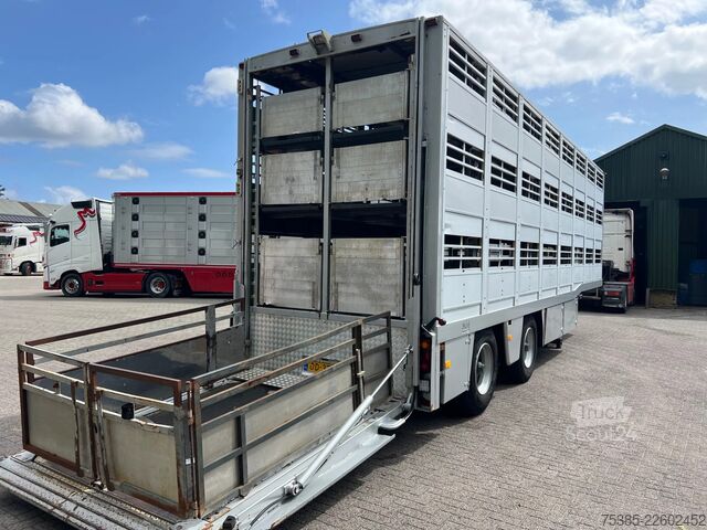 Transport de bétail Berdex TO 180 S Berdex Veewagen Livestock Weeglift