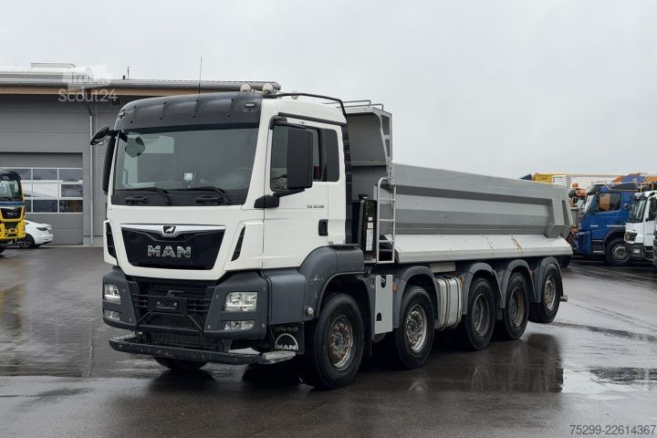 Camion benne MAN TGS 35.500 10x4 Kipper / Swiss-Vehicle
