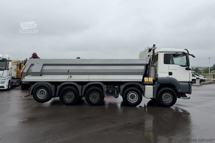 Camion benne MAN TGS 35.500 10x4 Kipper / Swiss-Vehicle