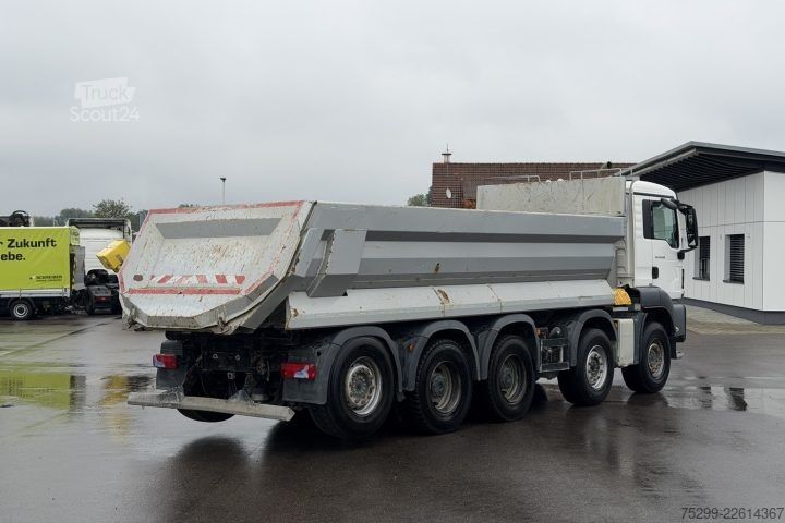 Camion benne MAN TGS 35.500 10x4 Kipper / Swiss-Vehicle