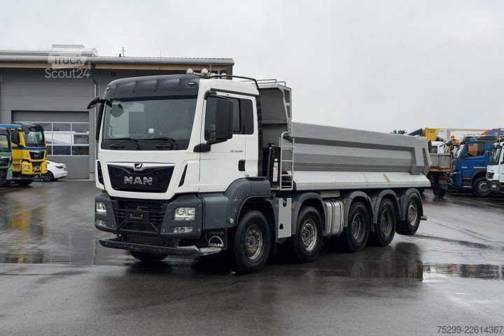 Camion benne MAN TGS 35.500 10x4 Kipper / Swiss-Vehicle