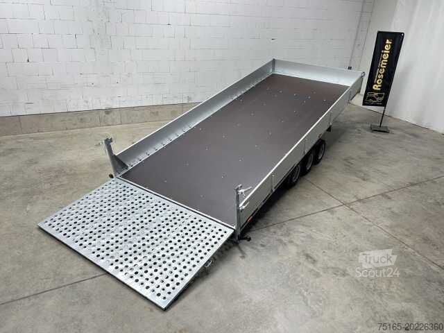 Remorcă transport auto Martz GT Universal 500/3 S Holz BW Maschinentransporte