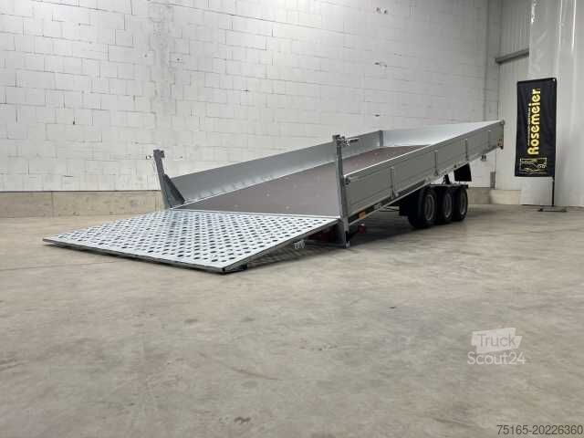 Autotransporter Anhänger Martz GT Universal 500/3 S Holz BW Maschinentransporte