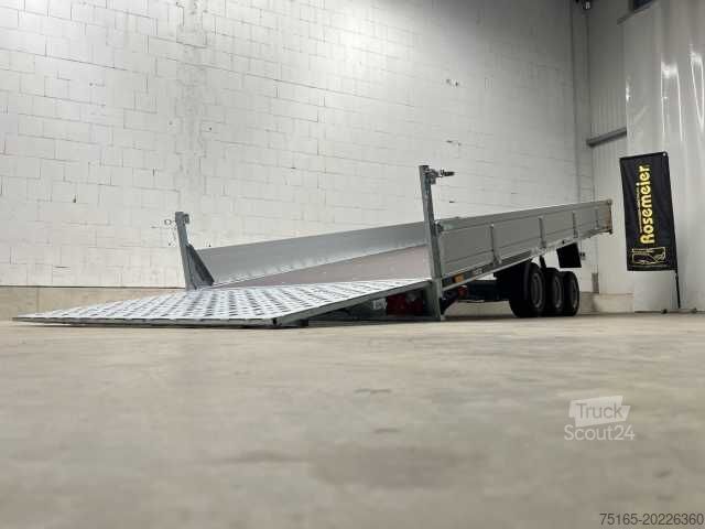 Autotransporter Anhänger Martz GT Universal 500/3 S Holz BW Maschinentransporte