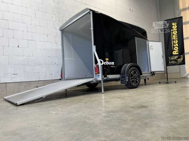 Reboque baú Cheval Liberte Debon Cargo 1300.02+Tür Alu-Felgen Kofferanhänger