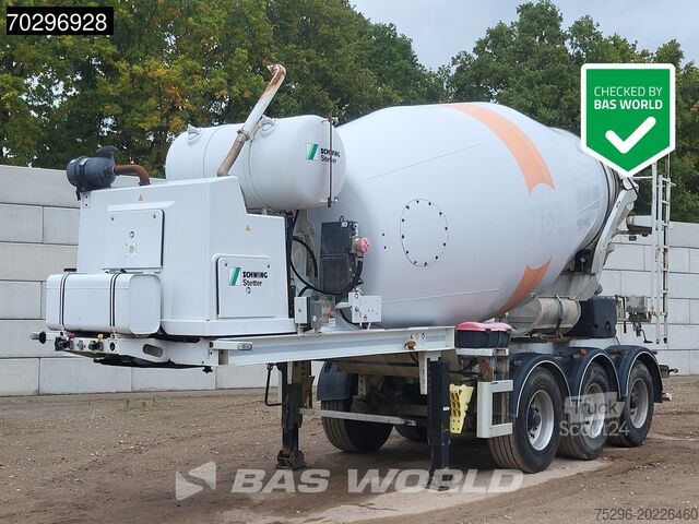 Blender Schwing-Stetter 71/320,AC3 3 axles Concrete 12m3 Lift Axle