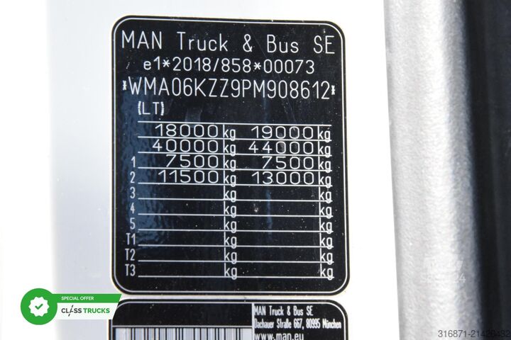 Standard dragbil MAN TGX 18.470 GX