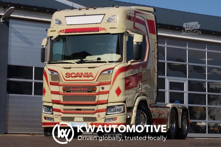 Standard-SZM Scania R580 V8 NGS 6X2/ FULL AIR/ RETARDER/ HYDRAULICS...