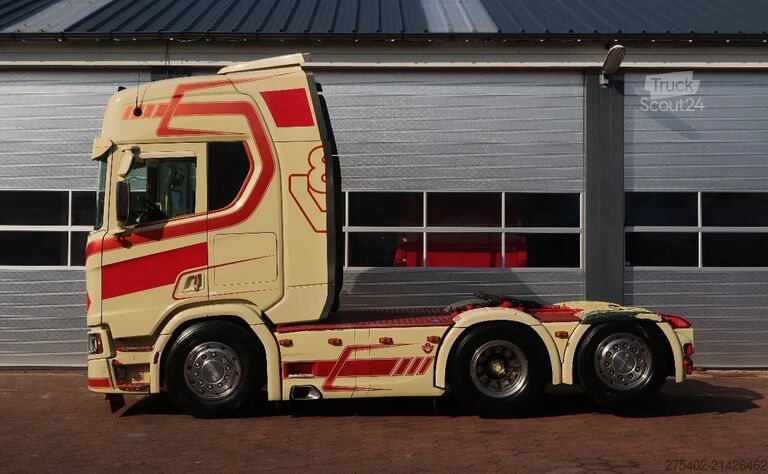 Standard-SZM Scania R580 V8 NGS 6X2/ FULL AIR/ RETARDER/ HYDRAULICS...