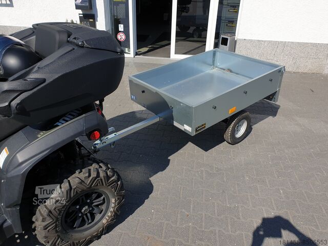 ▷ leichter kleiner ATV Quad Rasenmäher Anhänger DUUO City 400 Neu