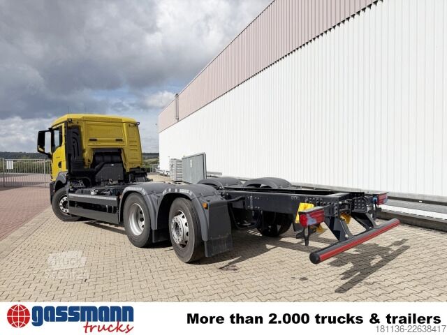 Камион с кука за контейнери MAN TGS 26.360/400 6x2-4 LL CH, Lenk-/Liftachse, ADR,