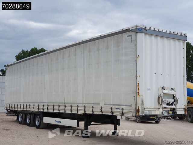 Раздвижные брезентовые навесы Krone SD 3 axles MEGA Schiebedach Hubdach 100m3