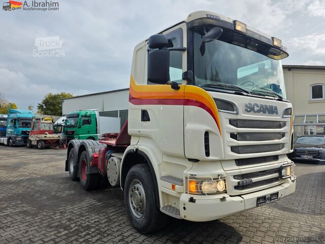 Tung lastbil Scania R560 | 6x4 | V8 | Blatt   Blatt | Schaltgetriebe 6x4 | Trommelbremse | Klima