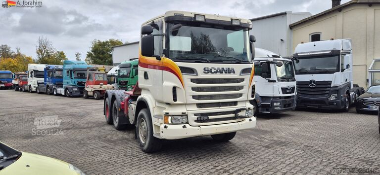 Tung lastbil Scania R560 | 6x4 | V8 | Blatt   Blatt | Schaltgetriebe 3x identisch vorhanden