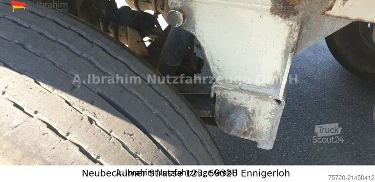 Concrete mixer semitrailer  Betonmischerauflieger  Stetter 10 cbm, 3 Achsen