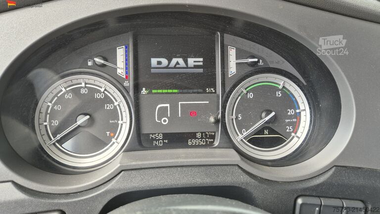 Standard SZM Daf XF460 FT Vollspoiler, Retarder Klima Standklima, 1. Hand, deutsches Fahrzeug