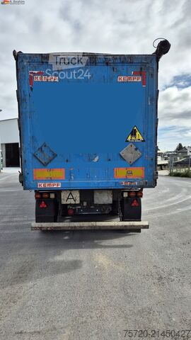 Semi-remorque benne Kempf SKM 35/3 50 cbm, Zustand normal