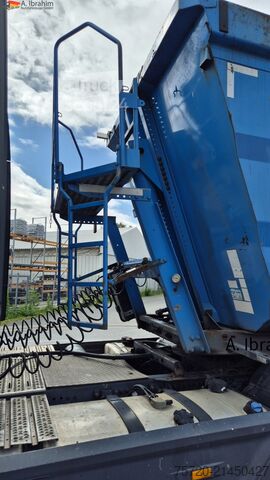 Semi-remorque benne Kempf SKM 35/3 50 cbm, Zustand normal