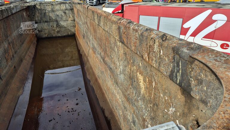 Semi-remorque benne Kempf SKM 35/3 50 cbm, Zustand normal