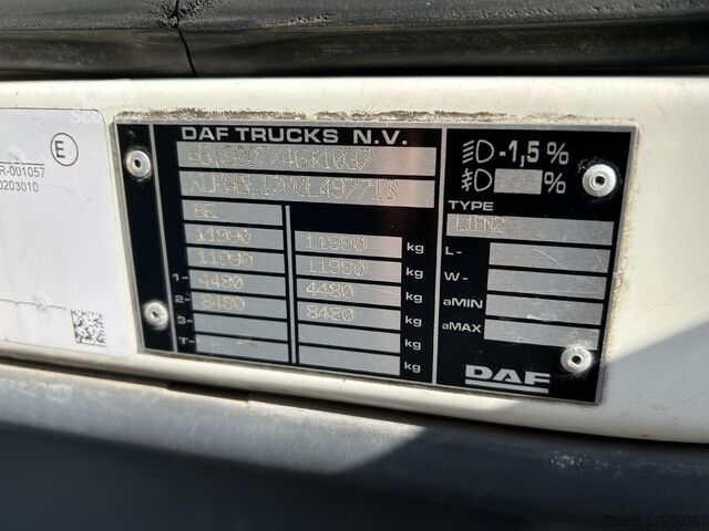 βαλίτσα DAF LF 230 FA / 12 Ton / 246 dkm / Navi / Box / Laa...