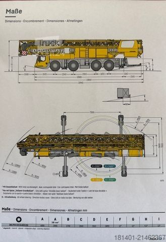 Autožeriav LIEBHERR Kran Liebherr MK88-4.1