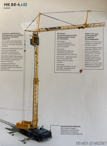 Autožeriav LIEBHERR Kran Liebherr MK88-4.1