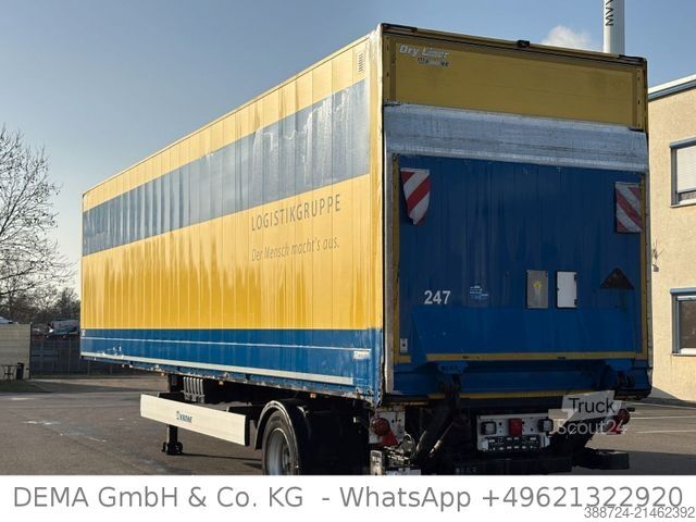 Semi-remorque fourgon KRONE SE*LBW*Scheibenbremsen*BPW-Achsen*Vollluft*TÜV*