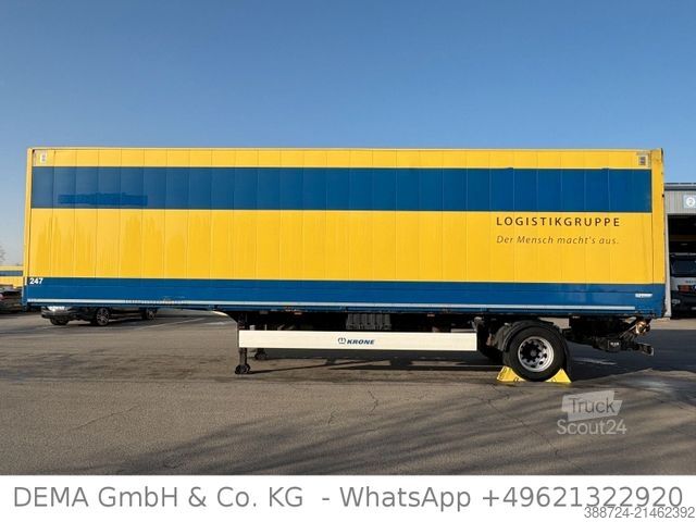 Semi-remorque fourgon KRONE SE*LBW*Scheibenbremsen*BPW-Achsen*Vollluft*TÜV*