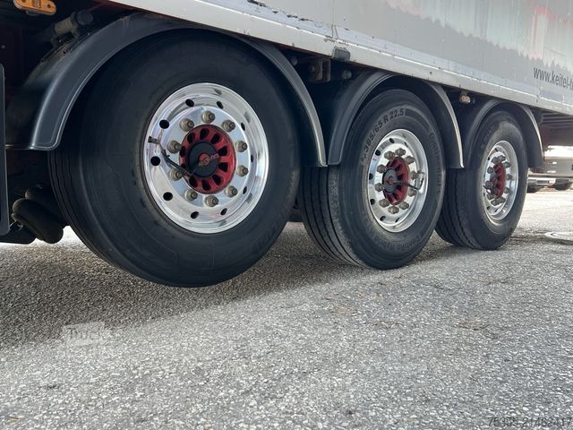 Semi-remorque à plancher roulant KNAPEN NEXT K 200 SAF Liftachse Alufelgen FB Schubboden