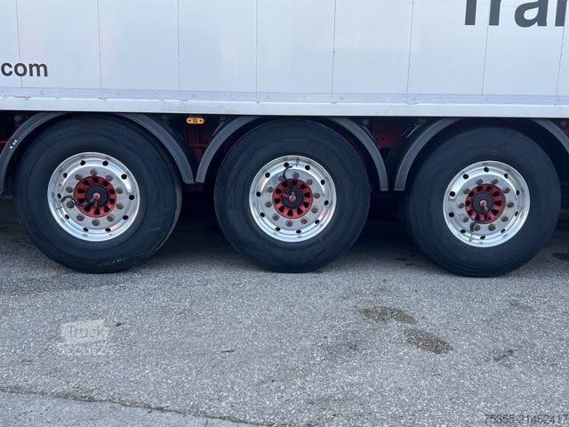 Semi-remorque à plancher roulant KNAPEN NEXT K 200 SAF Liftachse Alufelgen FB Schubboden