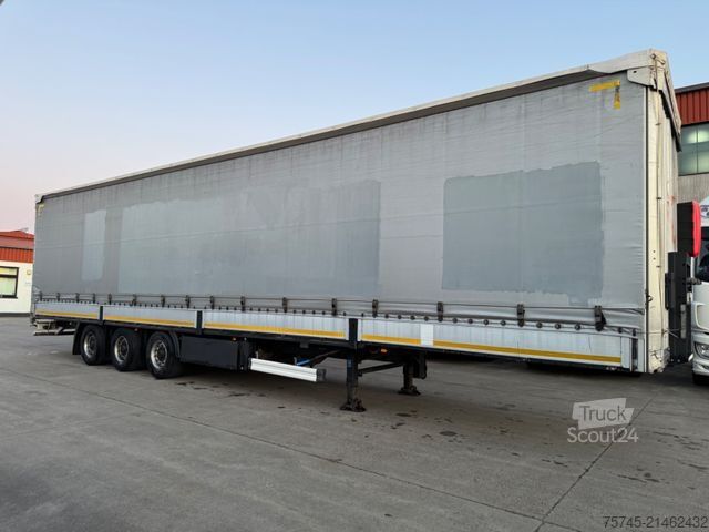 Open oplegger met zeil Tirsan TIRSAN *  * BORDWÄNDE * HUBDACH *